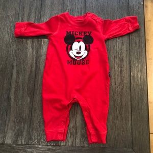 Gap x Disney Mickey Mouse one piece 3-6 months